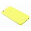 Ultra tenké TPU pouzdro CELLY Frost pro Apple iPhone 6,6S, 0,29 mm, žluté