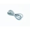 Nabíjecí lightning kabel Hoco Knitted 1m, Šedý, HCA394 3