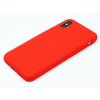Silikonový kryt na iPhone X,XS Červený 4