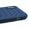 Gumový obal s vroubky na iPhone X,XS Modrý 4