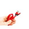 Nabíjecí lightning kabel Hoco Times Speed HCA028 1m Červený 4