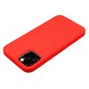 Silikonový obal na iPhone 12, iPhone 12 Pro Červený 2