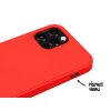 Silikonový obal na iPhone 12, iPhone 12 Pro Červený 6