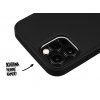 Silikonový obal na iPhone 12, iPhone 12 Pro Černý 3