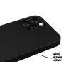 Silikonový obal na iPhone 12, iPhone 12 Pro Černý 6