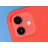 TPU Gumový kryt na iPhone 12 a iPhone 12 Pro Červený 3