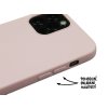 Gumový obal na iPhone 12, iPhone 12 Pro Růžový 3