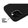 Gumový obal na iPhone 12, iPhone 12 Pro Černý 6