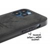 Designový obal na iPhone 12 (Pro) Černý 8