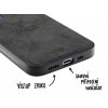 Designový obal na iPhone 12 (Pro) Černý 9