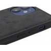 Designový, látkový kryt na iPhone 12 Mini Černý 4