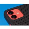 Děrovaný, gumový kryt na iPhone 12 a iPhone 12 Pro Černý 4