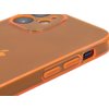 Fluorescentní obal na iPhone 12 Mini Oranžový 4