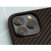 Hoco Delicate Shadow obal pro iPhone 12 Pro Max s motivem karbon 3