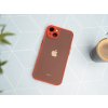 Pevný, gumový obal na iPhone 13 Červený 2
