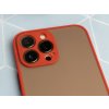 Pevný, gumový obal na iPhone 13 Pro Červený 4