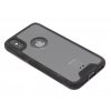Vysoce odolný, gumový kryt na iPhone X,XS s výřezem na logo 1 Černý