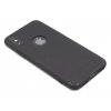 Ultratenký, gumový s výřezem na logo pro iPhone X,XS Černý 1