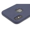 HOCO Delicate Shadow obal na iPhone X,XS s motivem karbon Modrý 5