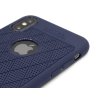 HOCO Luxurious gumový obal s výřezem na logo pro iPhone X,XS Modrý 4