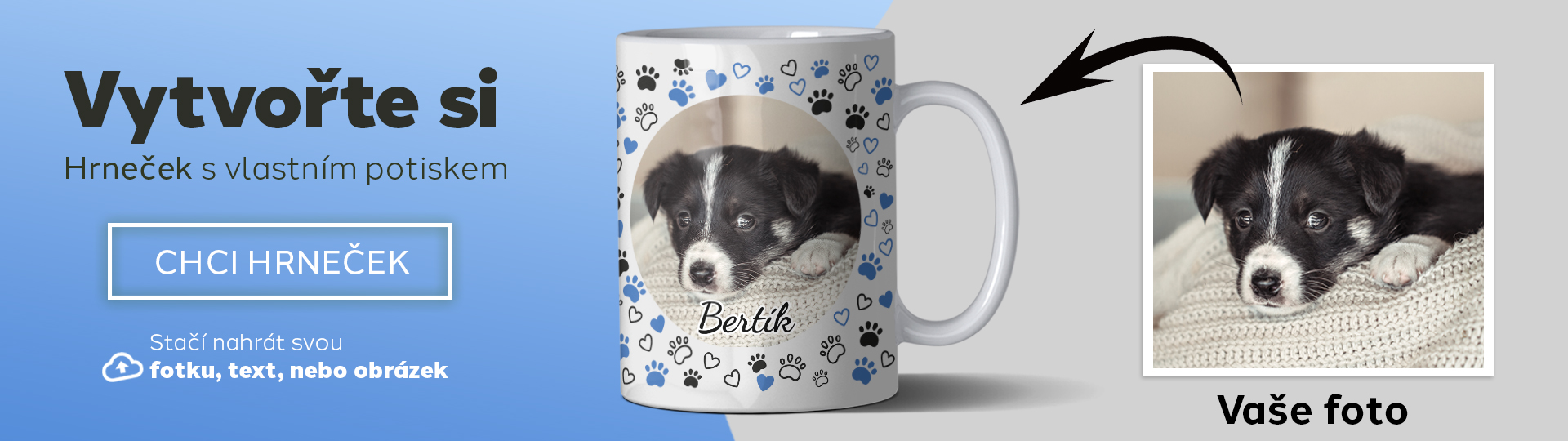 Hrnečky s vlastní fotkou