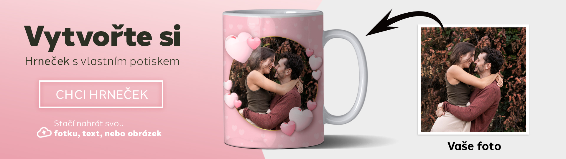 Hrnečky s vlastní fotkou