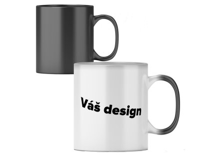 Magický hrneček s vlastním potiskem - matný 330 ml