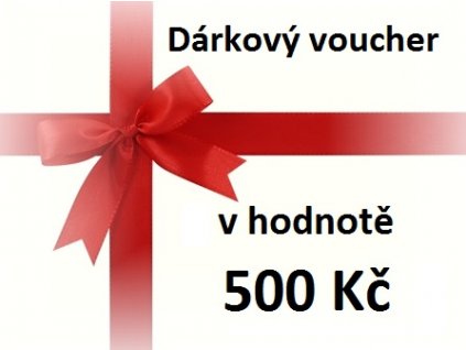 voucher 500 Kč