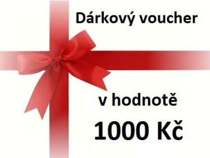 voucher 1000 Kč