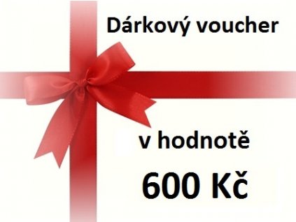 voucher 600 Kč