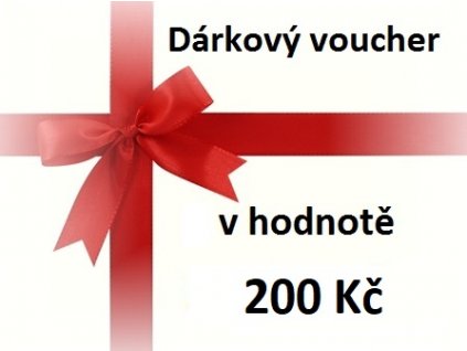 voucher 200 Kč