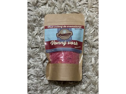 Babičin štrůdl - vonný vosk (červená) - 90g