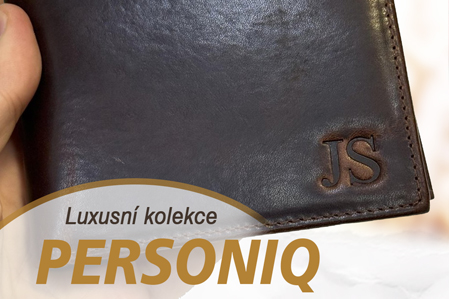 PERSONIQ peněženky s personalizací - Luxus dostupný pro každého