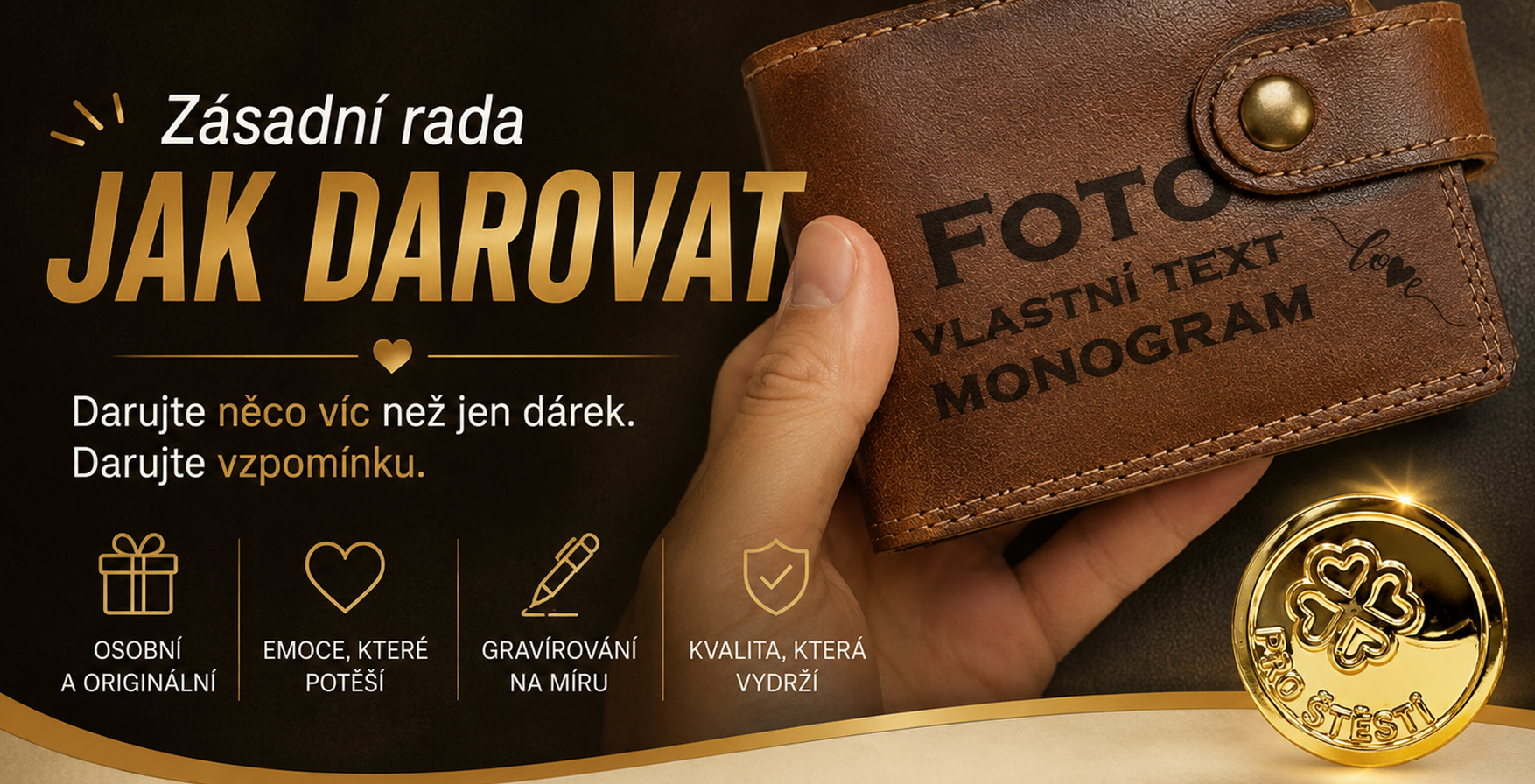 Jak darovat peněženku? Zásadní maličkost je nutná!