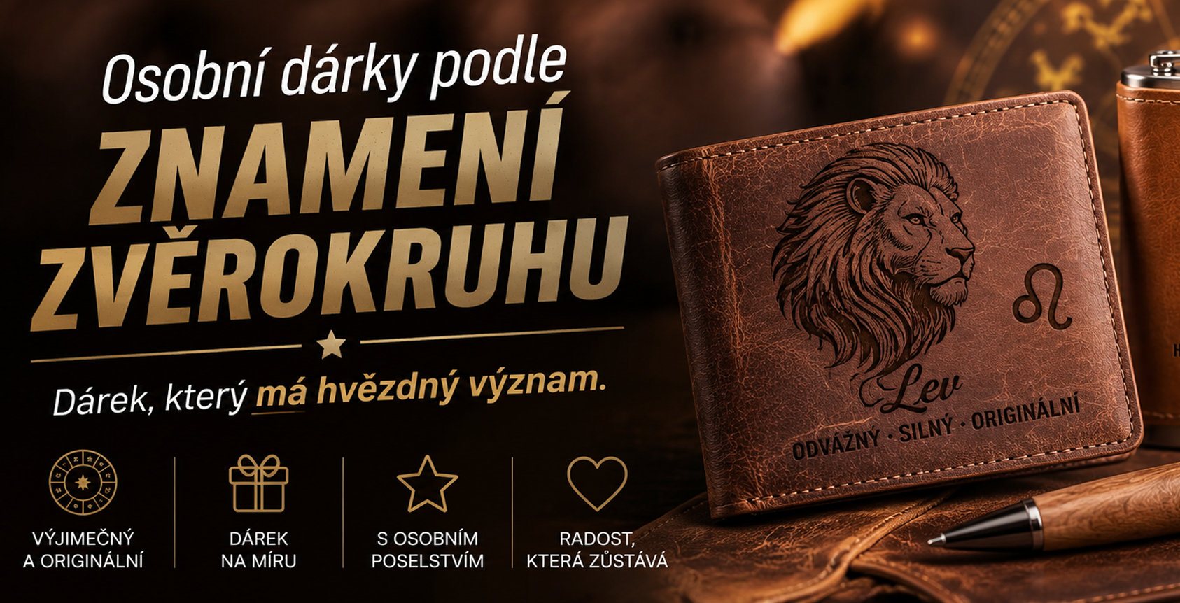 Personalizované dárky na míru podle znamení zvěrokruhu