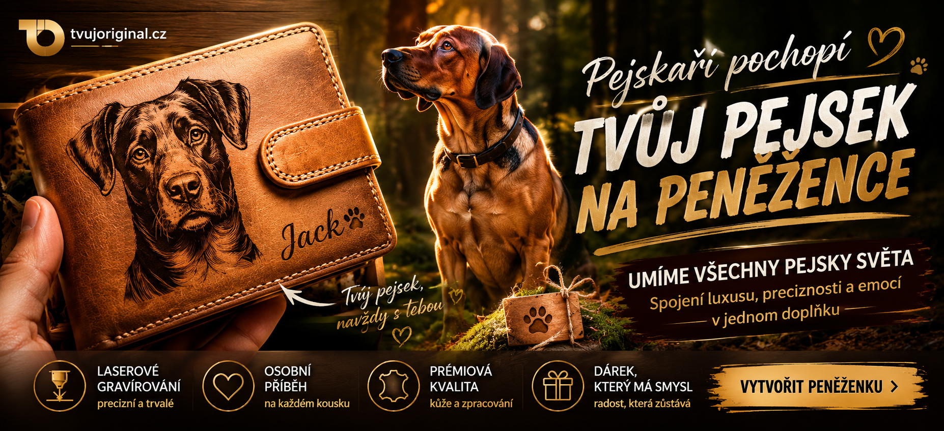 Oblíbené motivy personalizace Tvujoriginal.cz
