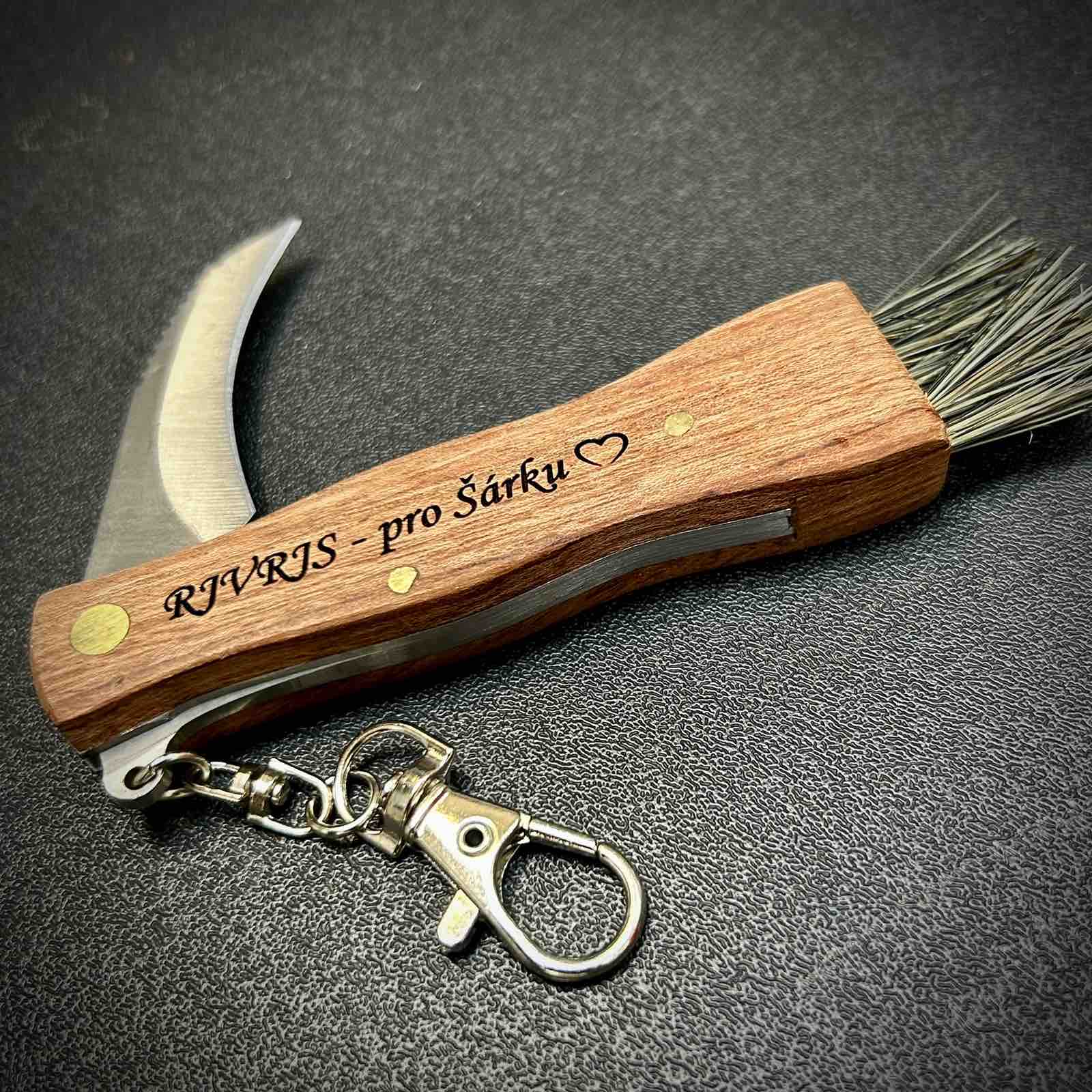 Houbařský nožík s věnováním