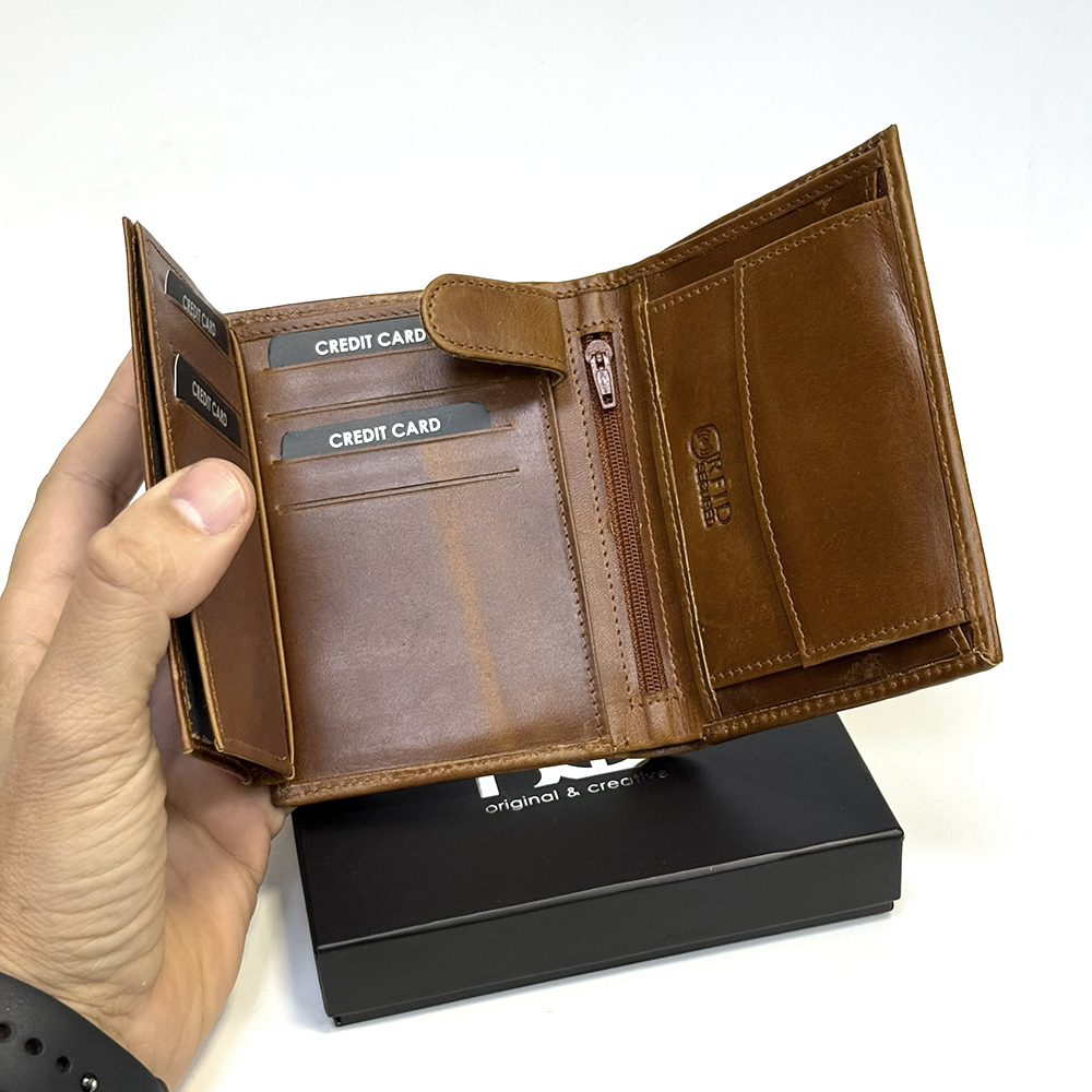 Luxusní kožená peněženka s vlastní fotkou