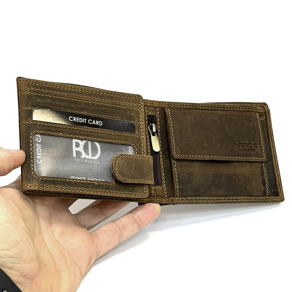 Luxusní kožená peněženka s personalizací