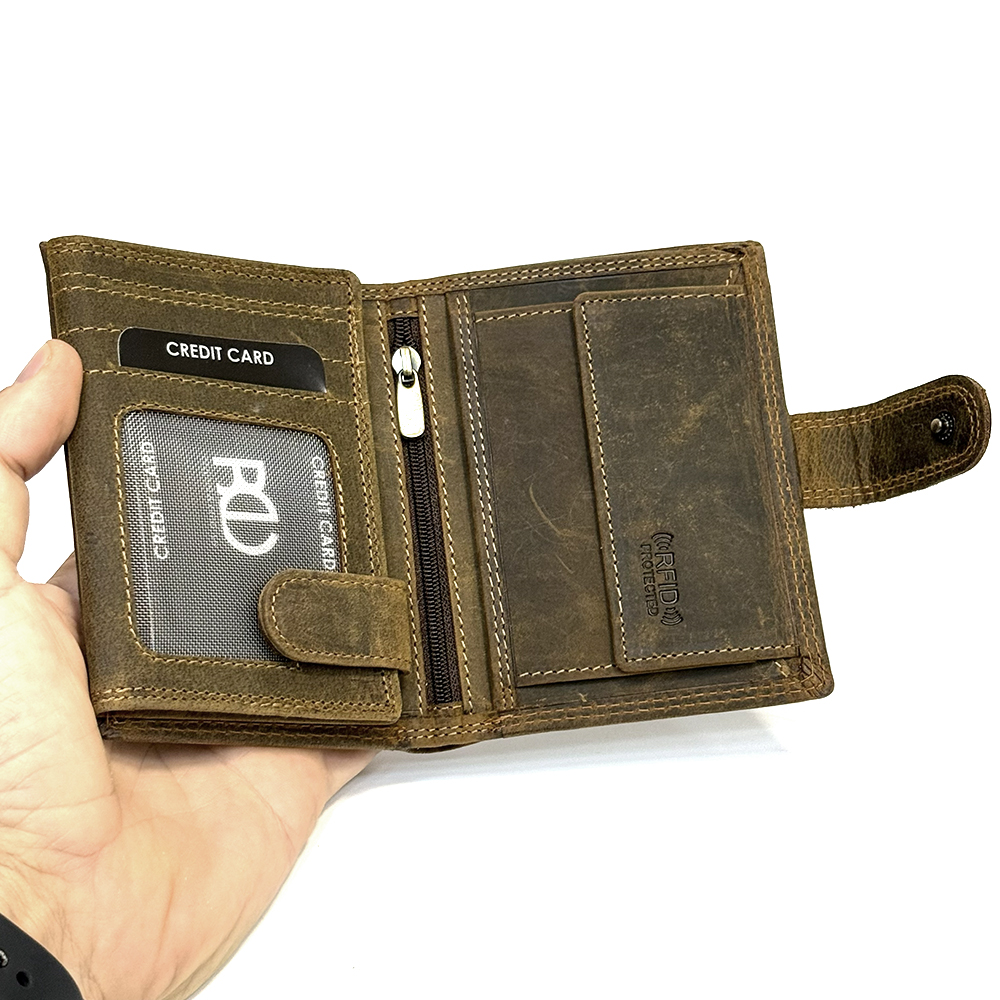 Luxusní kožená peněženka s personalizací