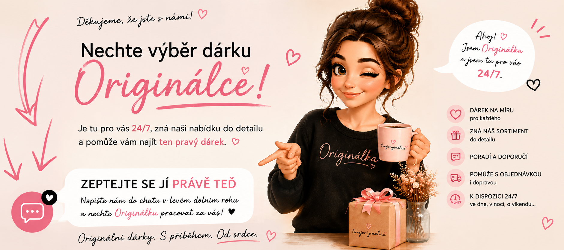 Originálka poradí pomůže