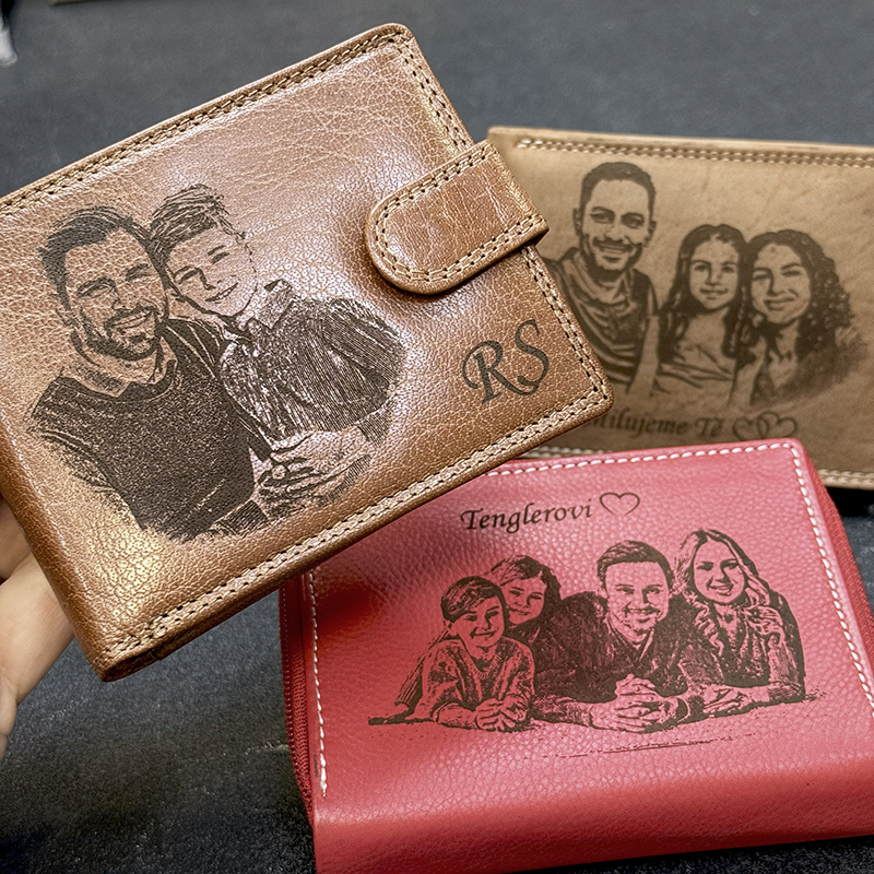 Peněženka s vlastní fotkou - prémiová personalizace