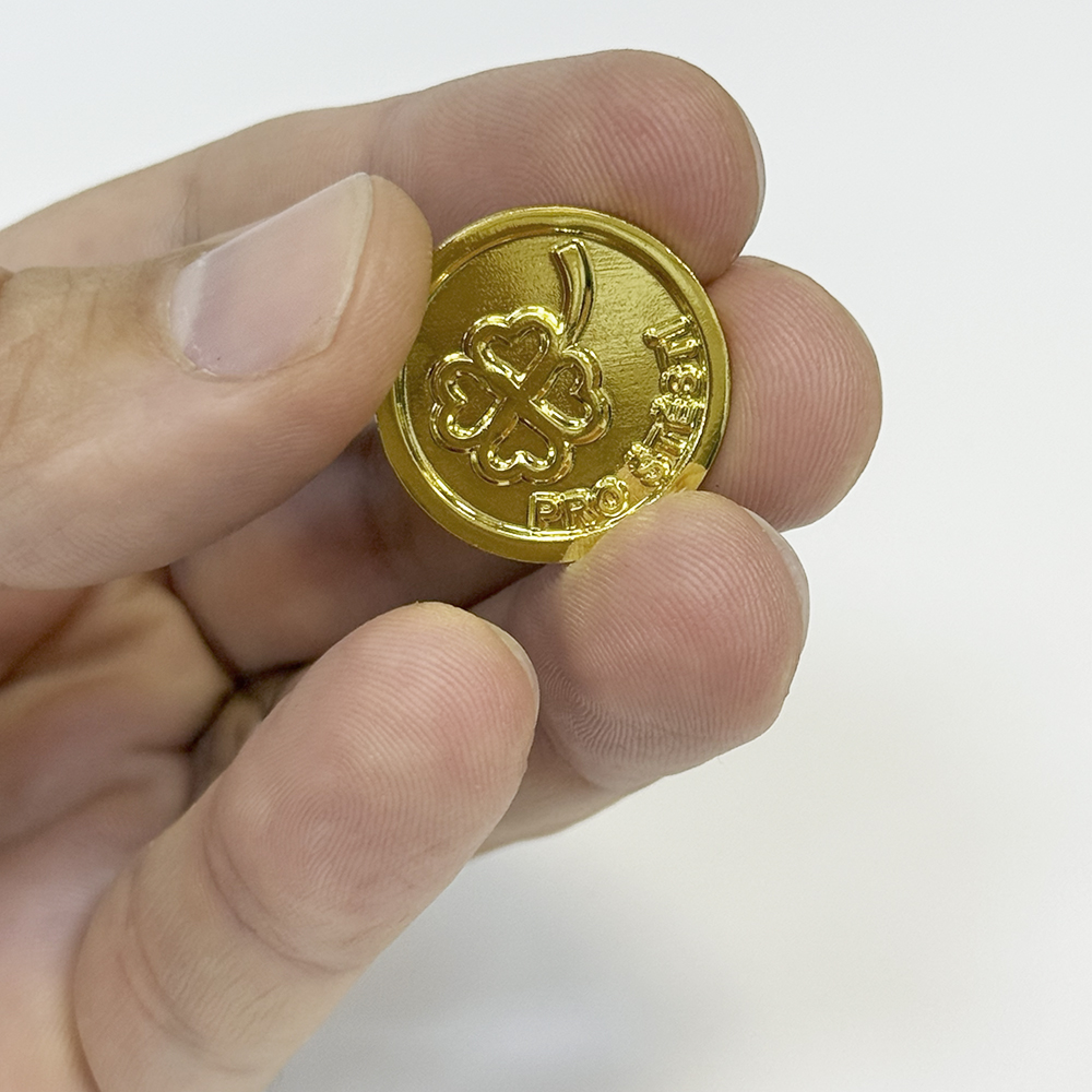 Zlatá mince pro štěstí ke každé peněžence