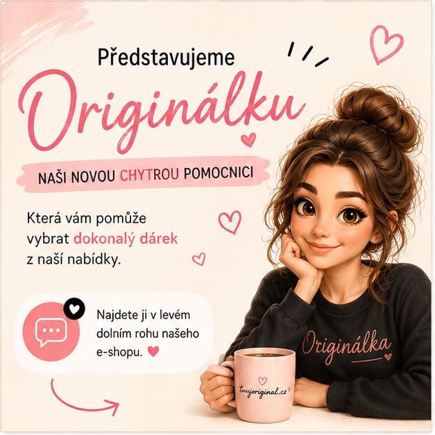 Virtuální pomocnice do zákaznické sekce Tvujoriginal.cz