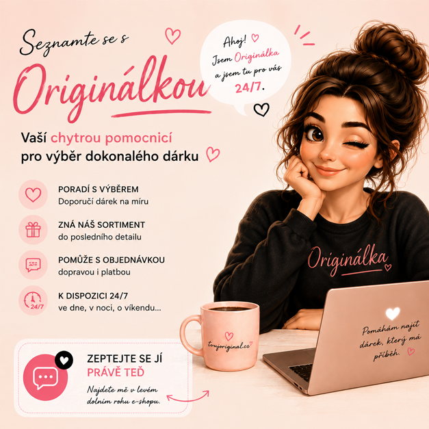 Originálka pomocnice Tvujoriginal.cz