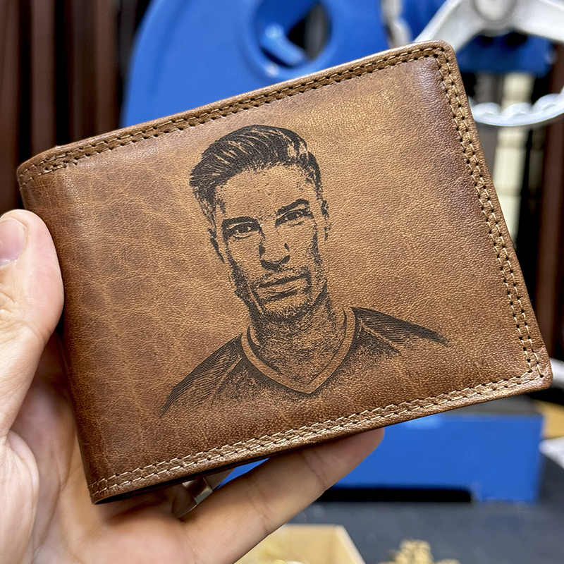 Kožená peněženka s vlastní fotkou - prémiová personalizace