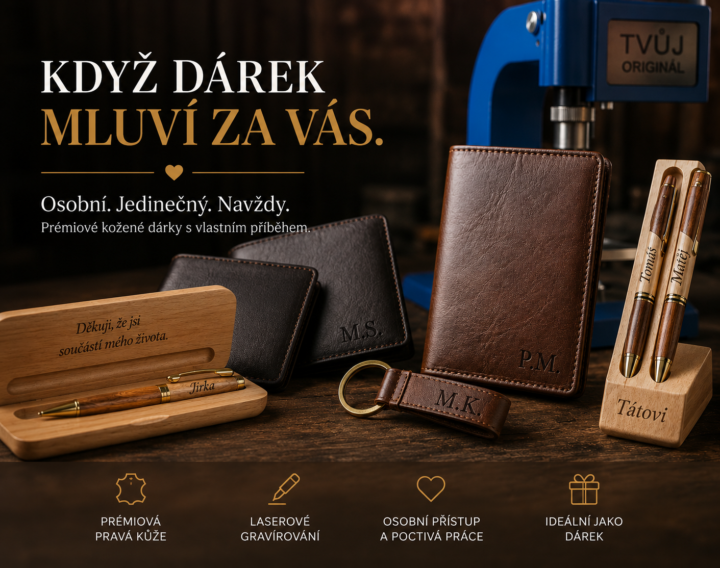 Když dárek mluví za vás