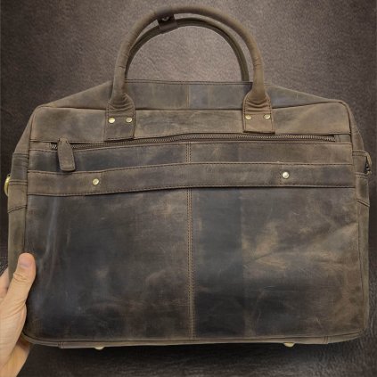 Pánská luxusní kožená taška EXTRA PREMIUM Leather | velikost XL velká