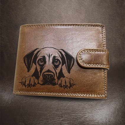 Prémiová peněženka ROYAL s motivem psa Rhodéský Ridgeback