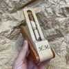 Luxusní dřevěné kuličkové pero v dárkovém balení s monogramem a vlastním textem
